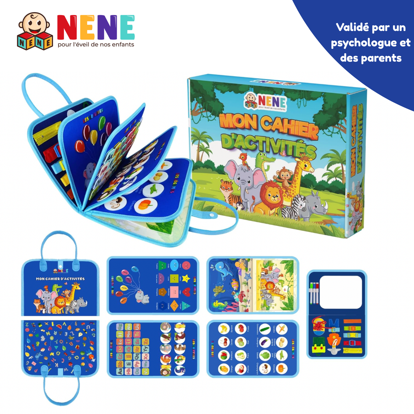 Moins d’écran. Plus d’autonomie dès 2 ans.