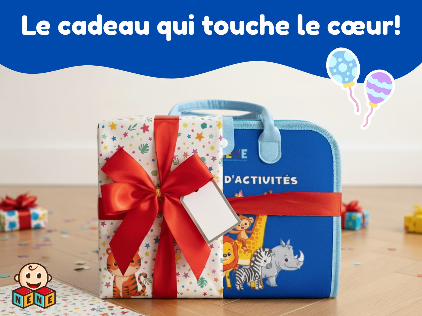 Moins d’écran. Plus d’autonomie dès 2 ans.